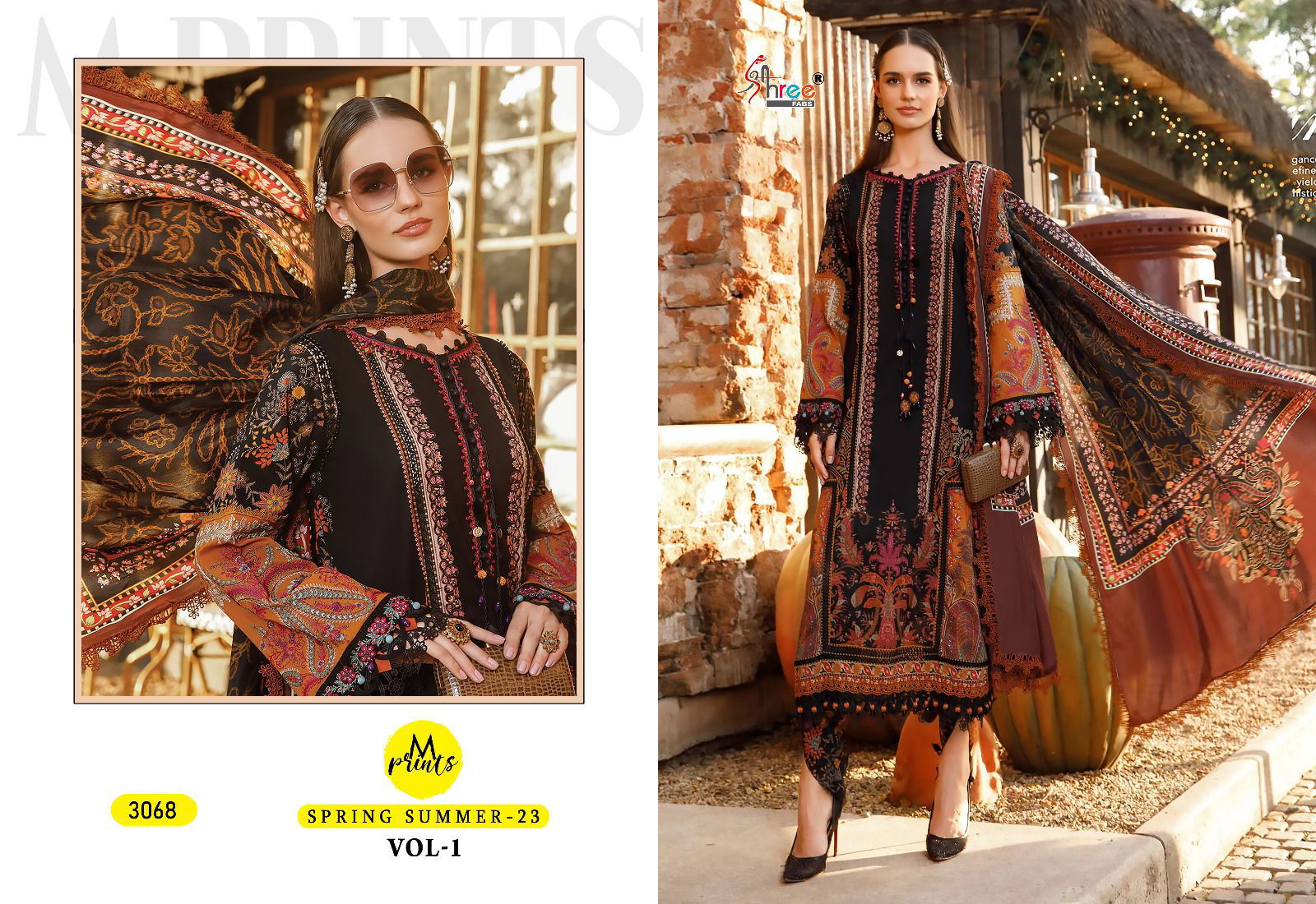 M Print Spring Summer 23 Vol 2 Pakistani Suits Catalog